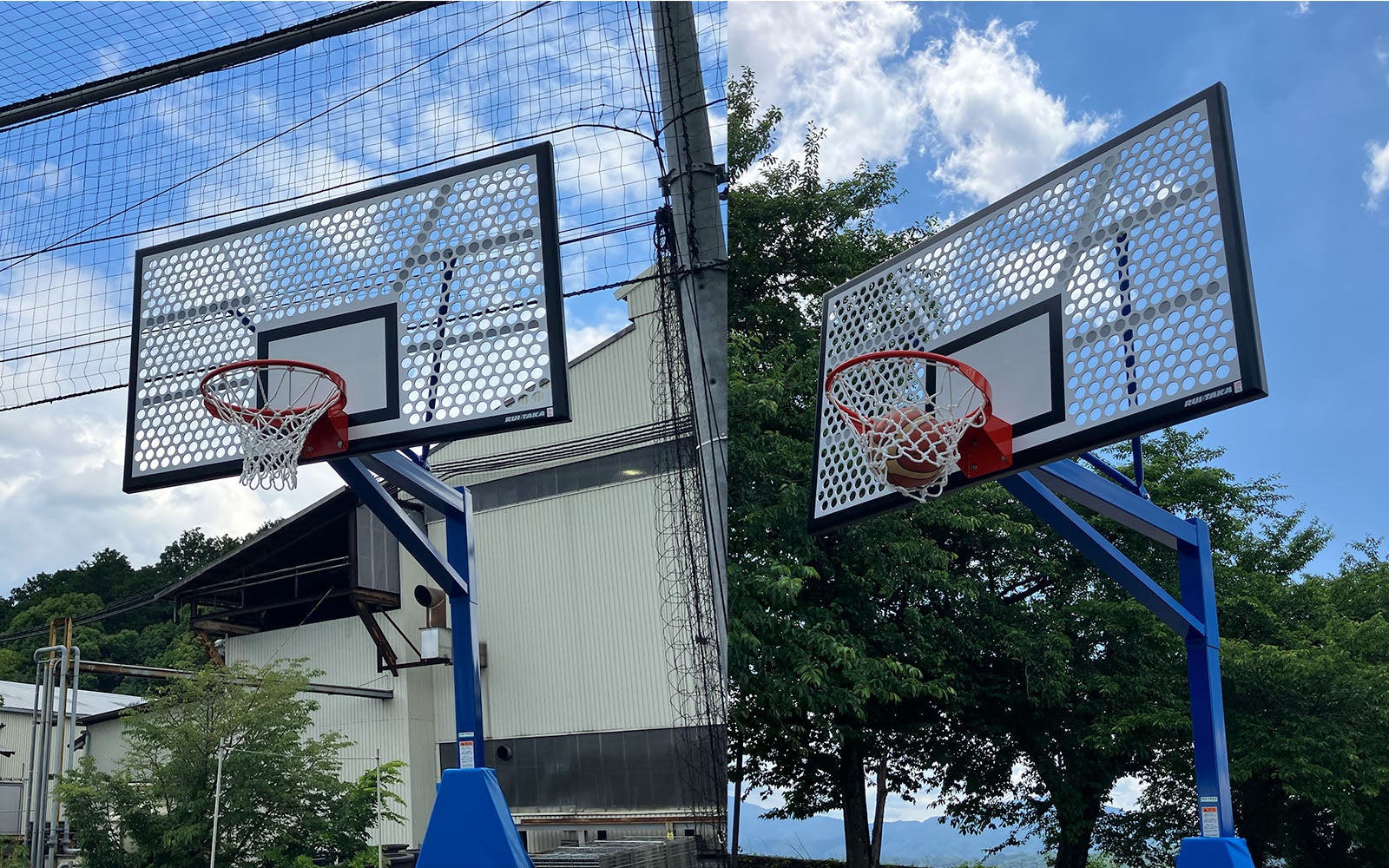 【B.LEAGUE Hope Goal PROJECT】滋賀県内２箇所にバスケットゴールを寄贈