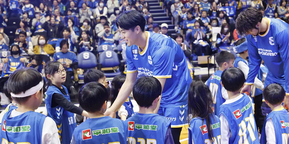 過去試合での花道キッズの様子
